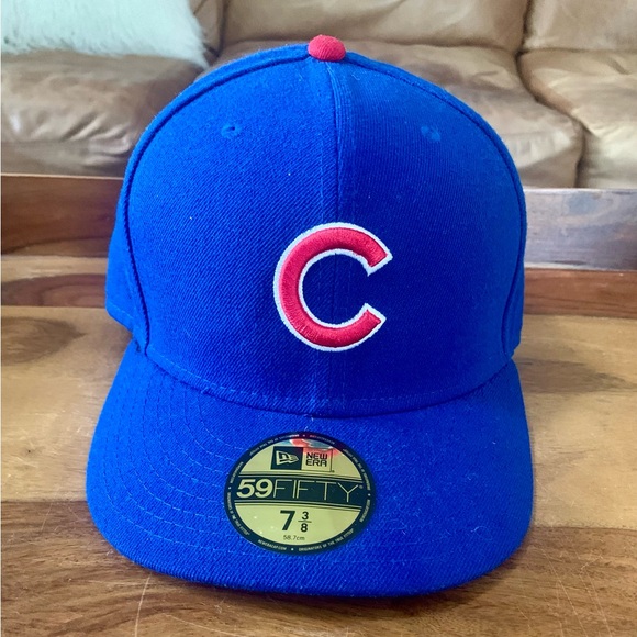 Chicago Cubs New Era Royal Authentic Collection 59Fifty Fitted Hat - Picture 2 of 10